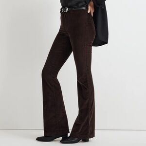 Madewell Flare Pant in Corduroy